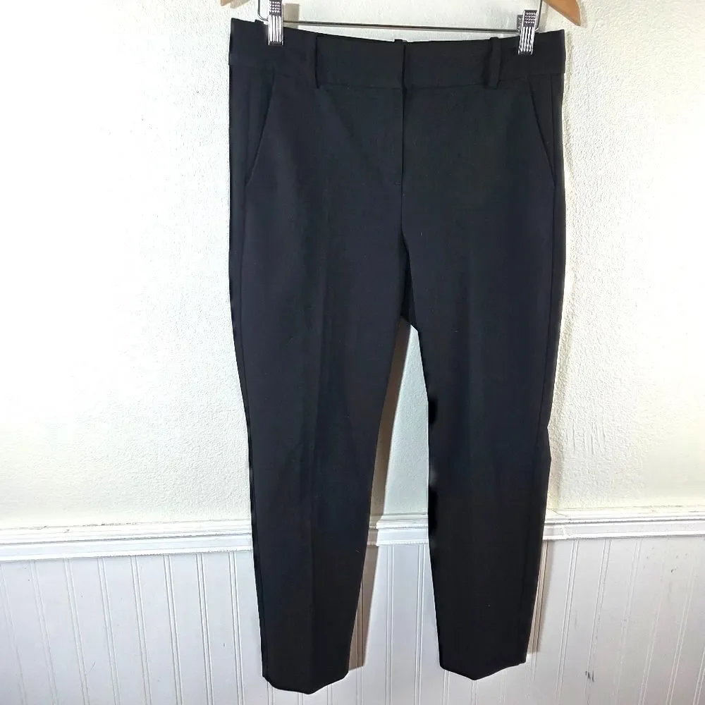 J. Crew Mercantile Women's Classic Black Dress Trouser Work Pants Size 10/Med